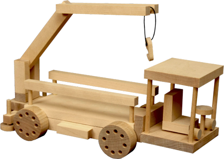 Wooden Toy - Crane 1