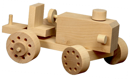 Wooden Toy - Tractor 1