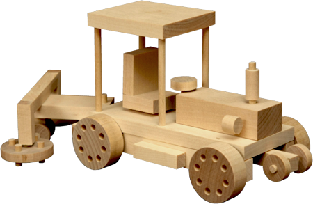Wooden Toy - Tractor 2